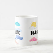 Affirmations positives | Rêver grand | Mug customi (Centre)