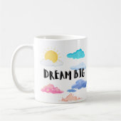 Affirmations positives | Rêver grand | Mug customi (Gauche)