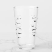 Affirmations positives Verre d'impression d'eau (Gauche)