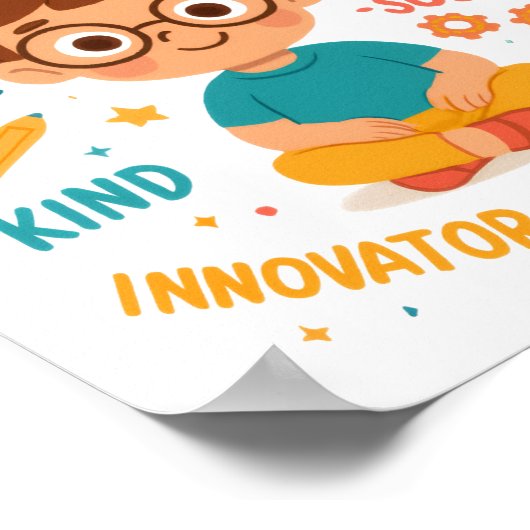 AFFIRMATIONS POSTER PERSONNALISÉ POUR GARÇONS (Coin)