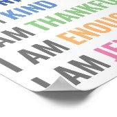 Affirmations pour enfants - décoration murale (Coin)