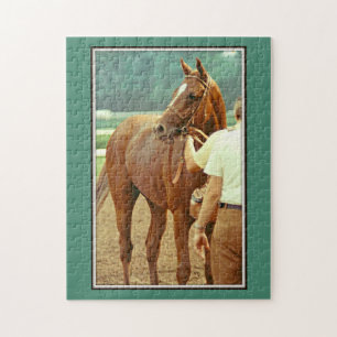Affirmed Thoroughbred Racehorse 1978 Legpuzzel