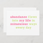 Affirmware Postcard Briefkaart (Voorkant / Achterkant)