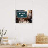 Affisch - Konformistzon Poster (Keuken)