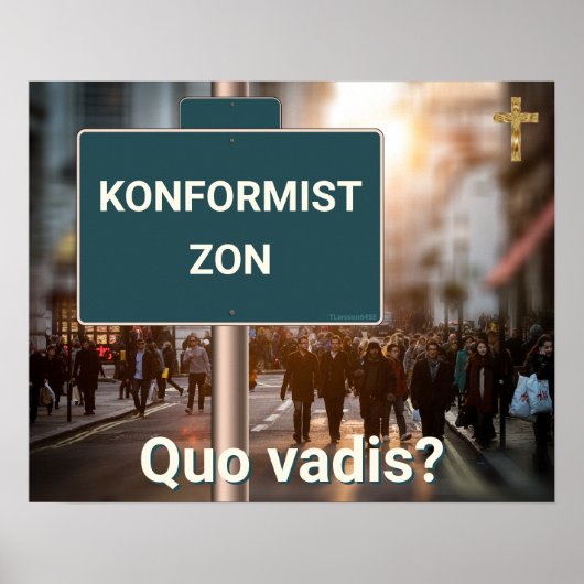 Affisch - Konformistzon Poster (Voorkant)