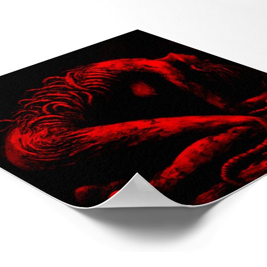 AFFLICTION ÉVISCÉRATIVE | Impression papier mat (Coin)