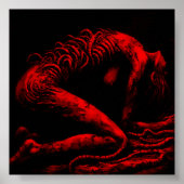 AFFLICTION ÉVISCÉRATIVE | Impression papier mat (Devant)