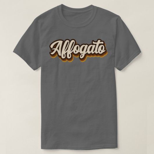 Affogato T-shirt (Design voorkant)