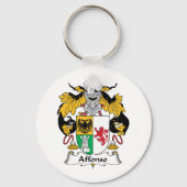 Affonso Family Crest Sleutelhanger (Voorkant)