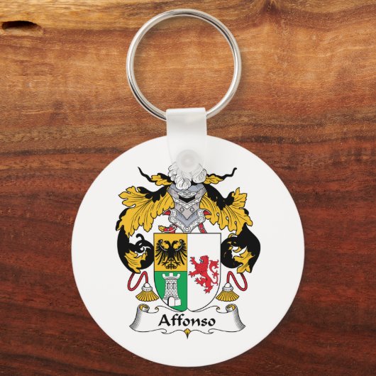 Affonso Family Crest Sleutelhanger (Voorkant)