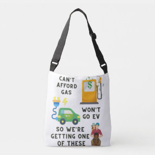Afford Gas of EV kan dus geen paardenheekcadeau ko Crossbody Tas