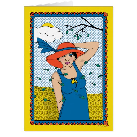 Affronter la tempête_Carte de vœux (Devant)