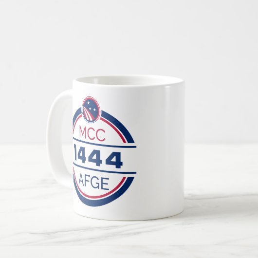 AFGE Local 1444 Coffee Mug (Devant gauche)