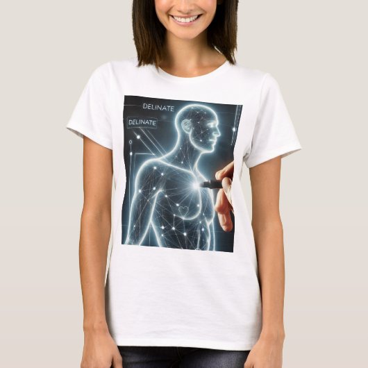 Afgebakend T-shirt (Voorkant)