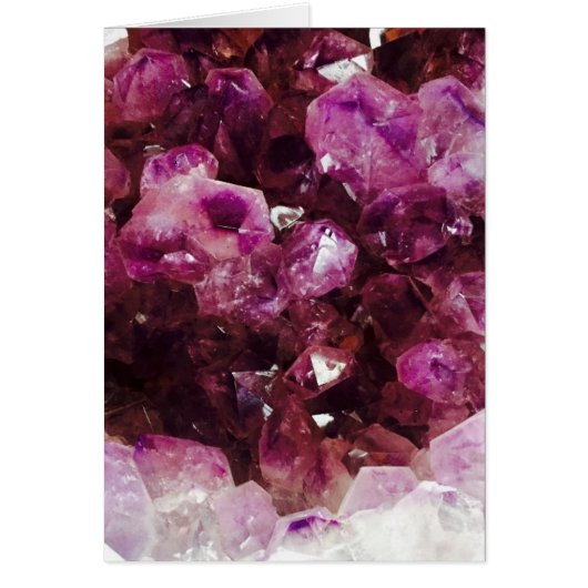 Afgeblazen BE Amethyst Druzy Macro Fotografie (Voorkant)