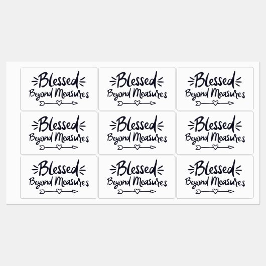 Afgeblazen boven Maatregelen Bijbelse Gezegden Mer Labels (Vel)