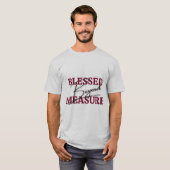 Afgeblazen maatregel t-shirt (Voorkant volledig)