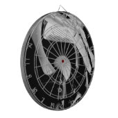 afgebrand dartbord (Voorkant Links)
