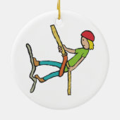 Afgedankte afpersing keramisch ornament (Achterkant)