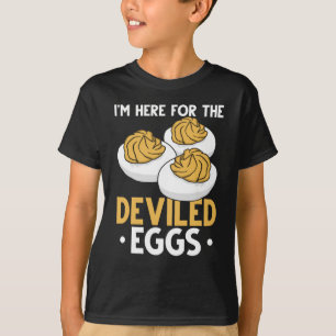 Afgedankte eiervoerslang funny Egg Humor T-shirt
