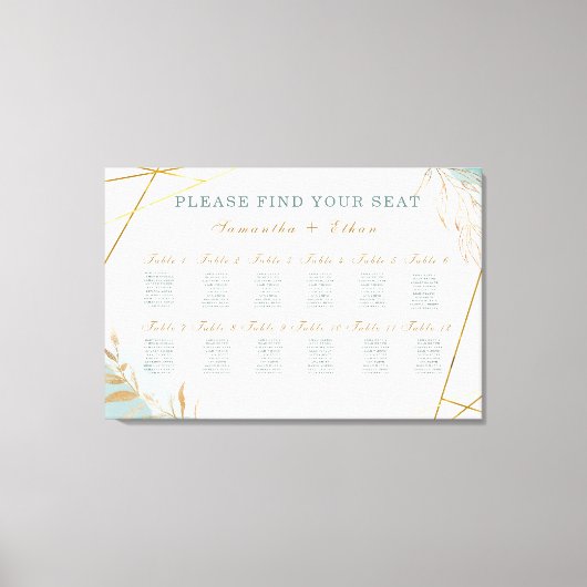 Afgedrukt groen-glanzend schuimbordpapier canvas afdruk (Voorkant)