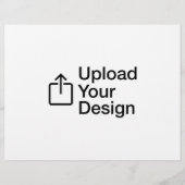 Afgedrukt vouwprogramma (u moet vul) flyer (Voorkant)