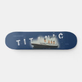Afgedrukte aangepaste tekst Titanic Skateboard (Horizontaal)
