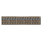 Afgedrukte Afrikaanse Bogolan Table Runner Korte Tafelloper (Horizontaal)