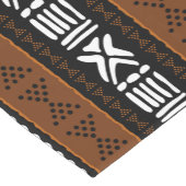 Afgedrukte Afrikaanse Bogolan Table Runner Korte Tafelloper (Hoek)