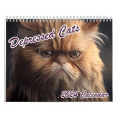Afgedrukte Cats 2024-agenda Kalender (Hoes)