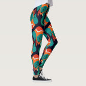 Afgedrukte leggings van het olifantenpatroon (Rechts)