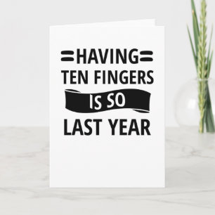 Afgehakte Geamputeerde Vinger Geamputeerde Herstel Kaart