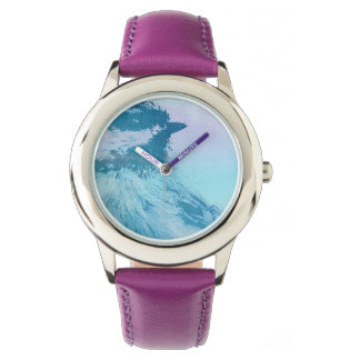 Afgekapte Chickadee Afdrukken eWatch Horloge