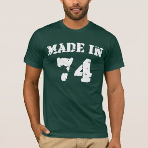 Afgelegd in 1974 Shirt
