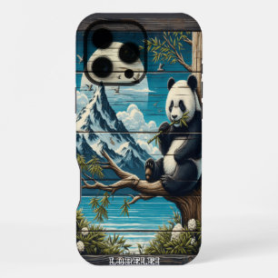Afgelegen toevluchtsoord van Panda: Bamboo Munch iPhone 16 Pro Max Hoesje
