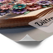 Afgeleid door boeken poster (Hoek)