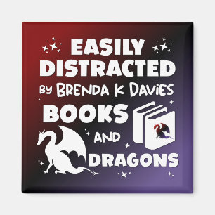 Afgeleid door Brenda K Davies Books en Dragons Magneet