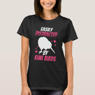 Afgeleid door Kiwi Vogel Nieuw-Zeeland Kiwi Vogel T-shirt