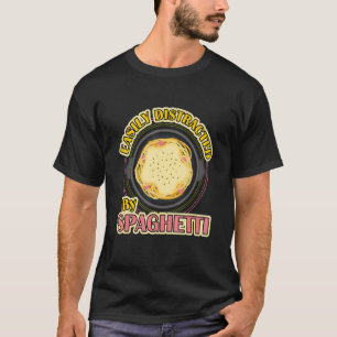Afgeleid Door Spaghetti Italiaans Eten Chef Pasta T-shirt