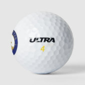 Afgelopen master golfballen (Logo)