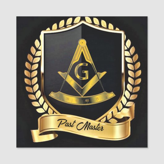 Afgelopen master naamplaatje (Voorkant)