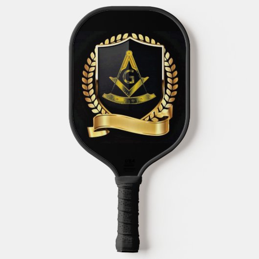 Afgelopen master pickleball paddle (Achterkant)