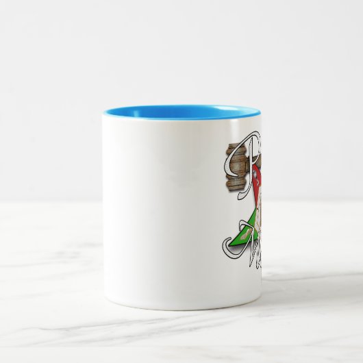 Afgelopen Matron-waardering Tweekleurige Koffiemok (Center)