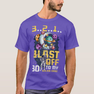 Afgelopen naar mijn 30e Zonnebaan, 30e verjaardag T-shirt