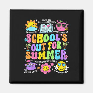 Afgelopen schooldag in het zomerAfstuderen Magneet
