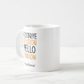 Afgelopen spanning hallo pensioen Fun Gifts mok (Voorkant links)