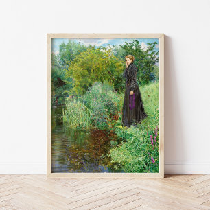 Afgelopen zomer was het groener   Byam Shaw Poster