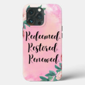 Afgelost. Opnieuw ingesteld. Vernieuwde iPhone/iPa Case-Mate iPhone Case (Achterkant)