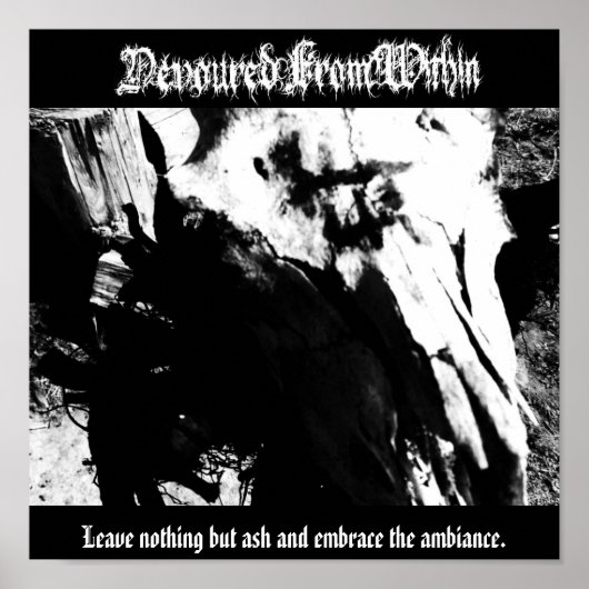 Afgelost van binnen poster (Voorkant)