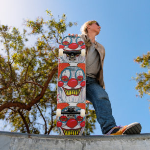 AFGEMAAKT CLOWN skateboard